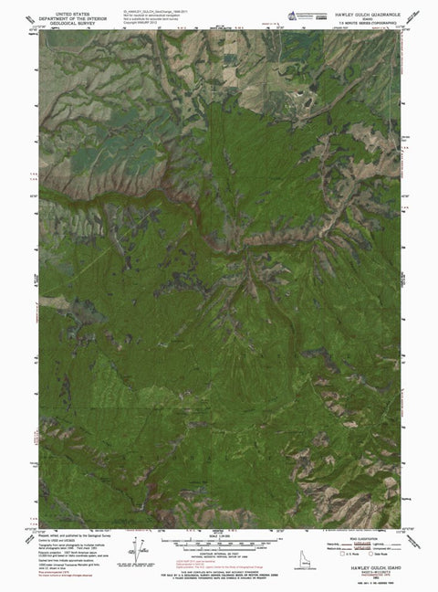 ID-HAWLEY GULCH: GeoChange 1946-2011 Preview 1