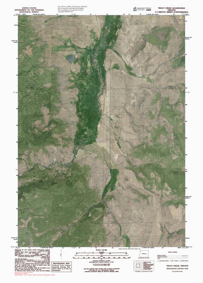 OR-TROUT CREEK: GeoChange 1984-2012 Preview 1