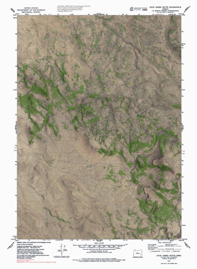 OR-DUCK CREEK BUTTE: GeoChange 1973-2012 Preview 1