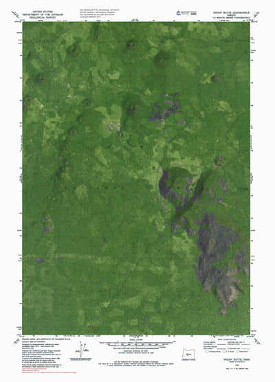OR-INDIAN BUTTE: GeoChange 1974-2012 Preview 1