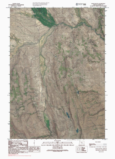 OR-HOUSE BUTTE: GeoChange 1967-2012 Preview 1