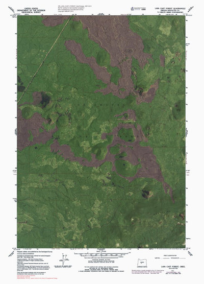 OR-LAVA CAST FOREST: GeoChange 1957-2012 Preview 1