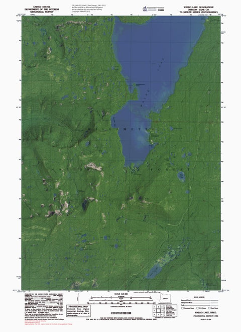 OR-WALDO LAKE: GeoChange 1981-2012 Preview 1