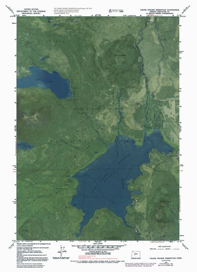 OR-CRANE PRAIRIE RESERVOIR: GeoChange 1957-2012 Preview 1