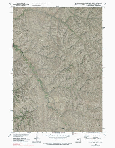 WY-TWENTYMILE BUTTE: GeoChange 1970-2012 Preview 1