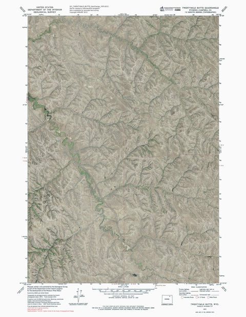 WY-TWENTYMILE BUTTE: GeoChange 1970-2012 Preview 1