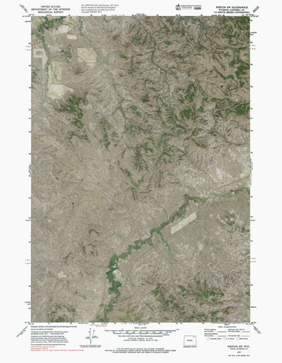 WY-WESTON SW: GeoChange 1971-2012 Preview 1