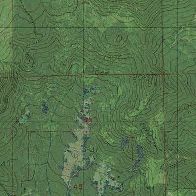 OR-DORENA LAKE: GeoChange 1982-2012 Preview 2