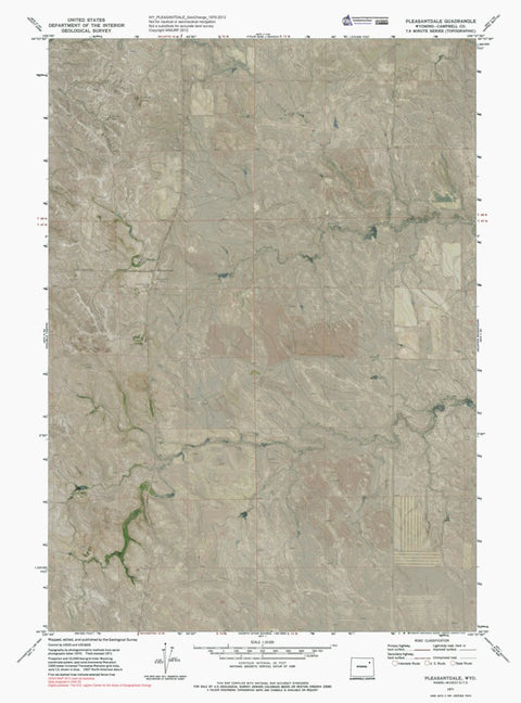 WY-PLEASANTDALE: GeoChange 1970-2012 Preview 1