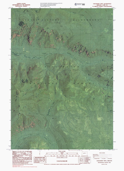 OR-CHUCKSNEY MOUNTAIN: GeoChange 1981-2012 Preview 1