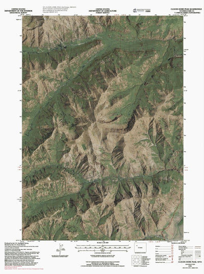 WY-CLOUDS HOME PEAK: GeoChange 1969-2012 Preview 1