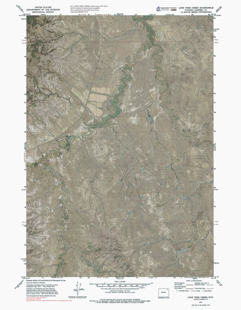 WY-LONE TREE CREEK: GeoChange 1971-2012 Preview 1