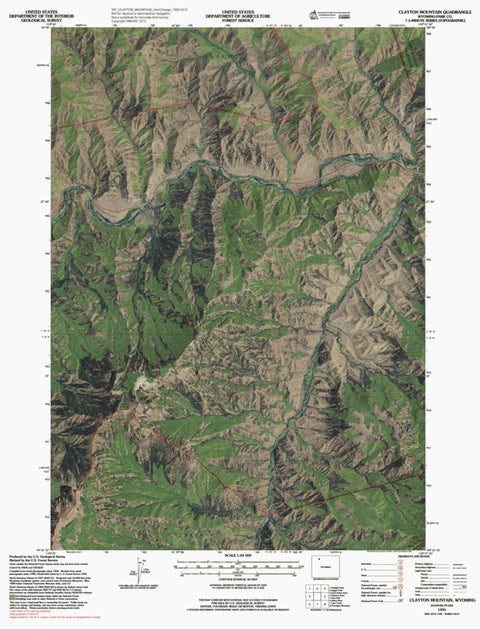 WY-CLAYTON MOUNTAIN: GeoChange 1969-2012 Preview 1