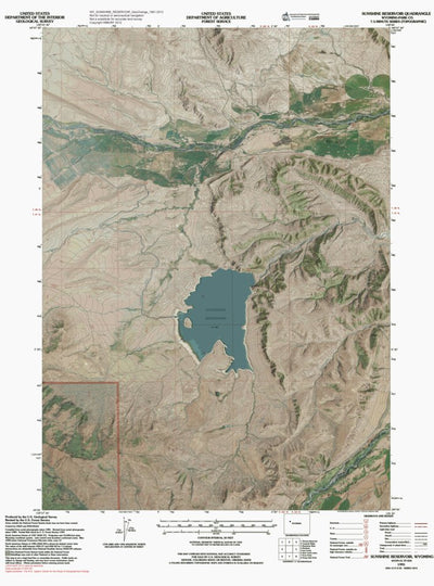 WY-SUNSHINE RESERVOIR: GeoChange 1981-2012 Preview 1