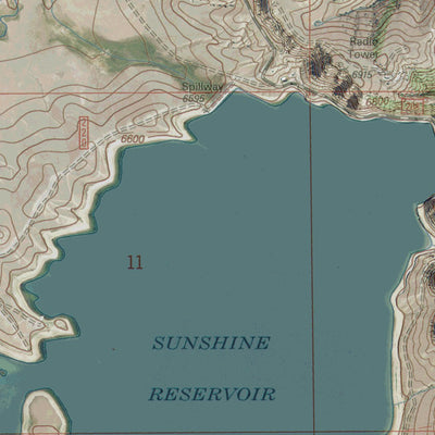 WY-SUNSHINE RESERVOIR: GeoChange 1981-2012 Preview 2