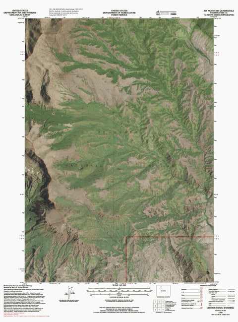 WY-JIM MOUNTAIN: GeoChange 1981-2012 Preview 1