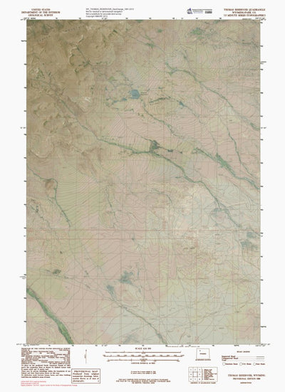WY-THOMAS RESERVOIR: GeoChange 1981-2012 Preview 1