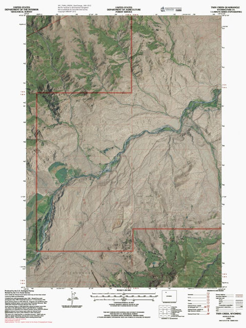 WY-TWIN CREEK: GeoChange 1981-2012 Preview 1