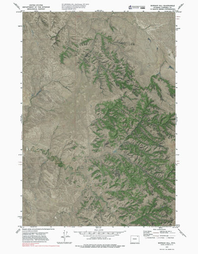 WY-BOWMAN HILL: GeoChange 1971-2012 Preview 1