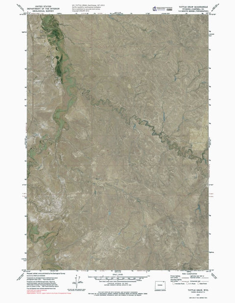 WY-TUTTLE DRAW: GeoChange 1971-2012 Preview 1