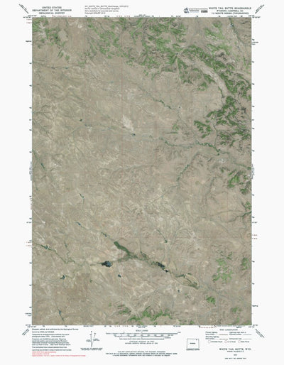 WY-WHITE TAIL BUTTE: GeoChange 1970-2012 Preview 1