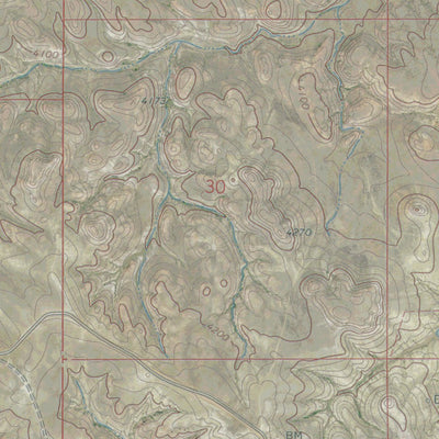 WY-WHITE TAIL BUTTE: GeoChange 1970-2012 Preview 2