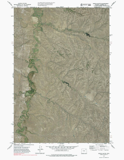 WY-NIPPLE BUTTE: GeoChange 1971-2012 Preview 1