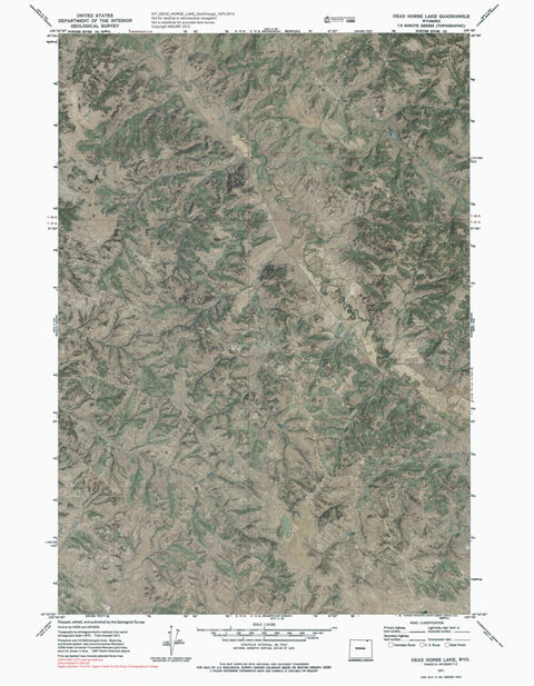 WY-DEAD HORSE LAKE: GeoChange 1970-2012 Preview 1