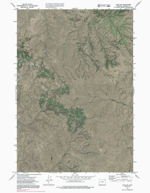 WY-ADON NW: GeoChange 1971-2012 Preview 1
