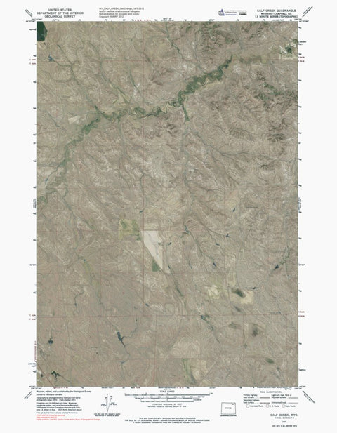WY-CALF CREEK: GeoChange 1970-2012 Preview 1