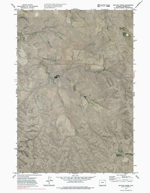 WY-SPOTTED HORSE: GeoChange 1970-2012 Preview 1