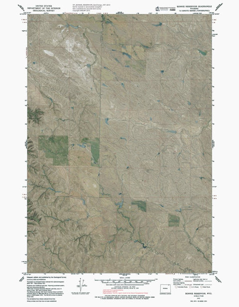 WY-BONNIE RESERVOIR: GeoChange 1971-2012 Preview 1
