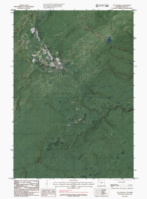 WY-OLD FAITHFUL: GeoChange 1980-2012 Preview 1