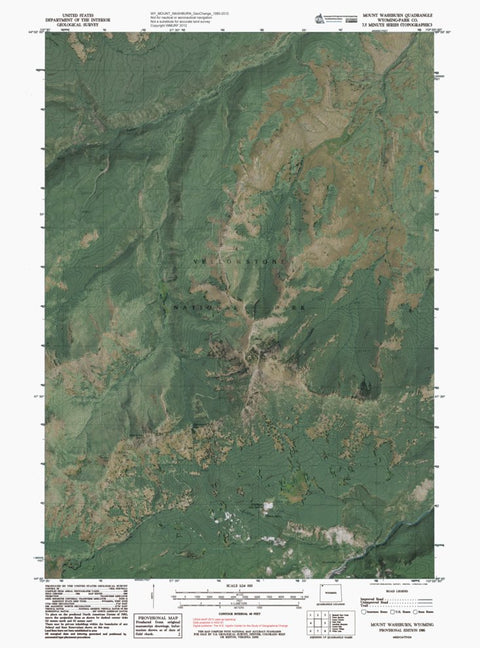 WY-MOUNT WASHBURN: GeoChange 1980-2012 Preview 1