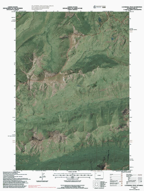 WY-CATHEDRAL PEAK: GeoChange 1985-2012 Preview 1