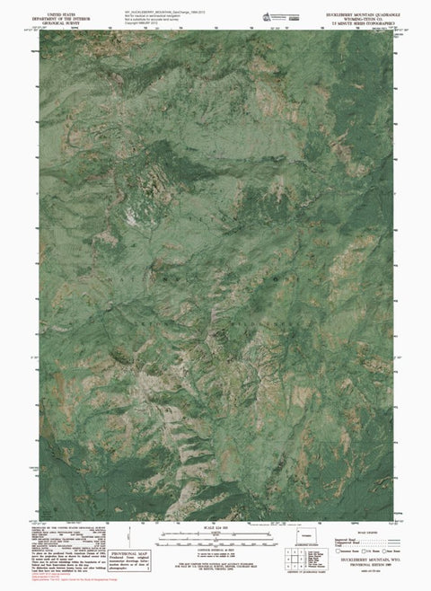 WY-HUCKLEBERRY MOUNTAIN: GeoChange 1984-2012 Preview 1