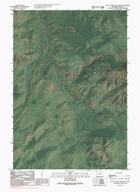 WY-LITTLE SADDLE MOUNTAIN: GeoChange 1985-2012 Preview 1