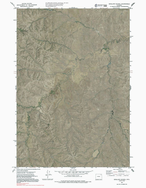 WY-BRISLAWN SCHOOL: GeoChange 1971-2012 Preview 1