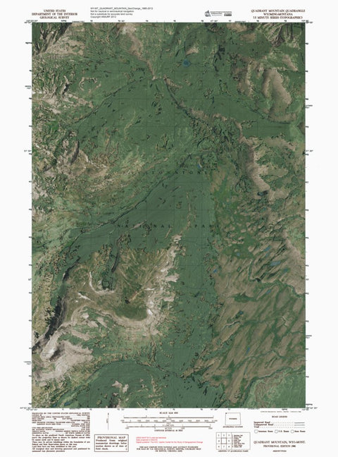 WY-MT-QUADRANT MOUNTAIN: GeoChange 1980-2012 Preview 1