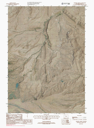 WY-HORNER CREEK: GeoChange 1981-2012 Preview 1