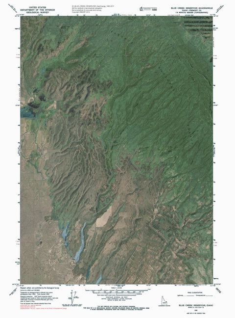 ID-BLUE CREEK RESERVOIR: GeoChange 1963-2011 Preview 1