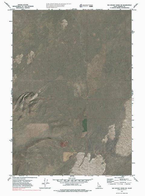 ID-BIG GRASSY RIDGE SE: GeoChange 1971-2011 Preview 1