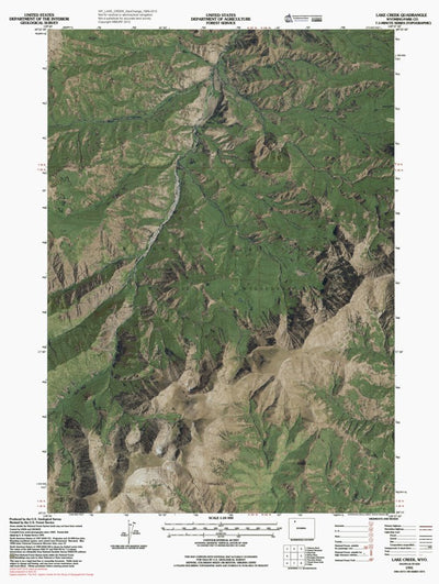 WY-LAKE CREEK: GeoChange 1969-2012 Preview 1