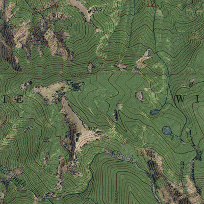 WY-LAKE CREEK: GeoChange 1969-2012 Preview 2