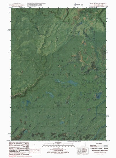 ID-WY-BECHLER FALLS: GeoChange 1984-2011 Preview 1