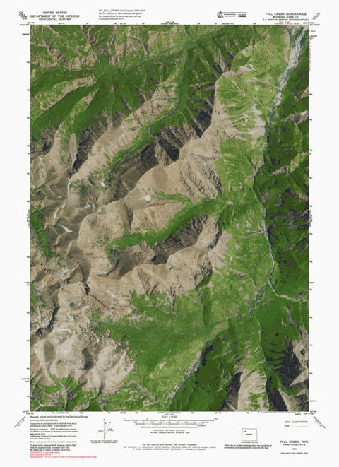 WY-FALL CREEK: GeoChange 1969-2012 Preview 1