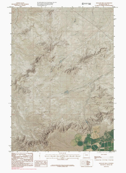 WY-BADLANDS HILLS: GeoChange 1981-2012 Preview 1