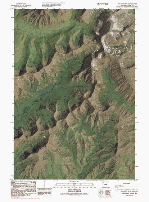 WY-SUNLIGHT PEAK: GeoChange 1985-2012 Preview 1