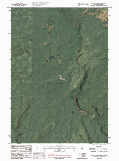 ID-WY-BUFFALO LAKE: GeoChange 1977-2011 Preview 1