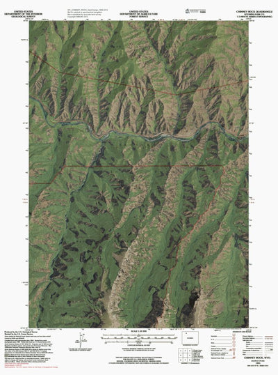 WY-CHIMNEY ROCK: GeoChange 1969-2012 Preview 1